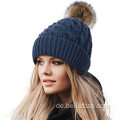 Glaubenshut Logo OEM Strickpom Pom Hat